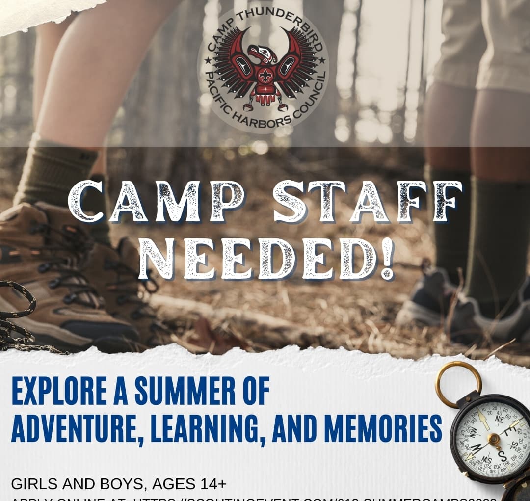 Camp Thunderbird Summer Camp Staff Wanted